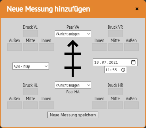 Fenster Messung hinzufügen